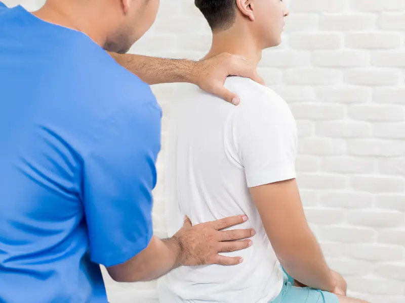 Shoulder Pain Treatment Near Me in Indian Trail, NC. Chiropractic Exam For Shoulder Pain Relief.