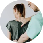 A skilled therapist provides hands-on back and neck treatment to help relieve tension, improve posture, and restore comfort for patients in Indian Trail.